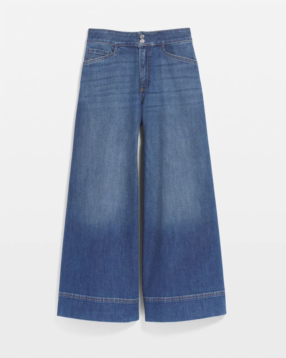 Denim Trouser Culottes | Chico's Denim Trouser Culottes | Chico's
